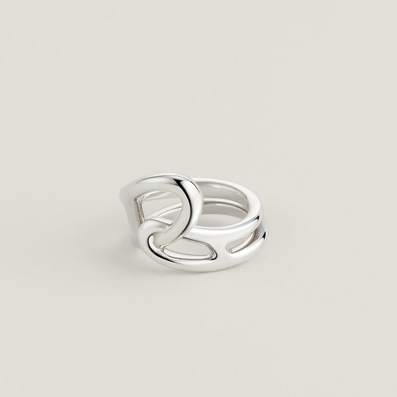Chaine d'Ancre Punk ring | Hermès Mainland China